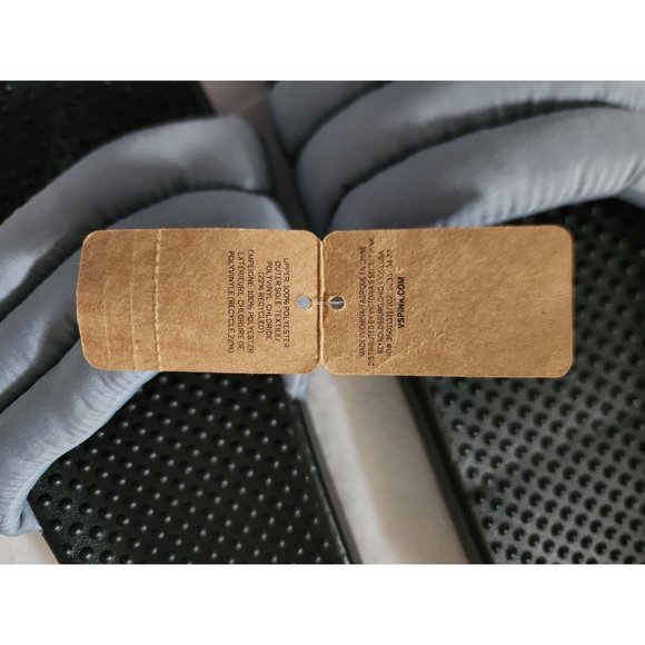 Victoria's Secret PINK Women's Gray/Black Puffer Slide Size Large (9/10) NEW - Picture 9 of 10